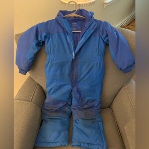 L.L. Bean Kids' Snowsuit in Vibrant Blue- One piece, 3T